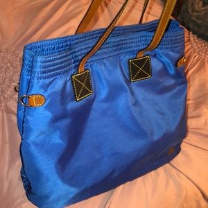 Dooney and Bourke Tan Strapped Tote